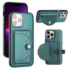 Shockproof Leather Phone Case with Card Holder, For iPhone 15 Pro Max, For iPhone 14, For iPhone 15 Pro, For iPhone 14 Plus, For iPhone 14 Pro