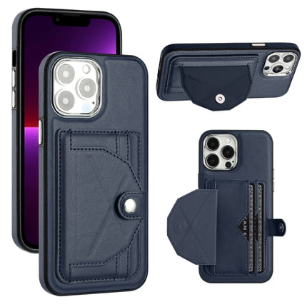 Shockproof Leather Phone Case with Card Holder, For iPhone 14, For iPhone 15 Pro Max, For iPhone 15 Pro, For iPhone 14 Plus