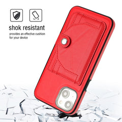 Shockproof Leather Phone Case with Card Holder, For iPhone 15 Plus, For iPhone 15, For iPhone 14 Pro Max, For iPhone 13, For iPhone 13 Pro