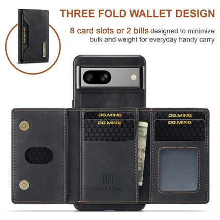 DG.MING M2 Series 3-Fold Multi Card Bag + Magnetic Phone Case, For Google Pixel 8a, For Google Pixel 7a, For Google Pixel 6