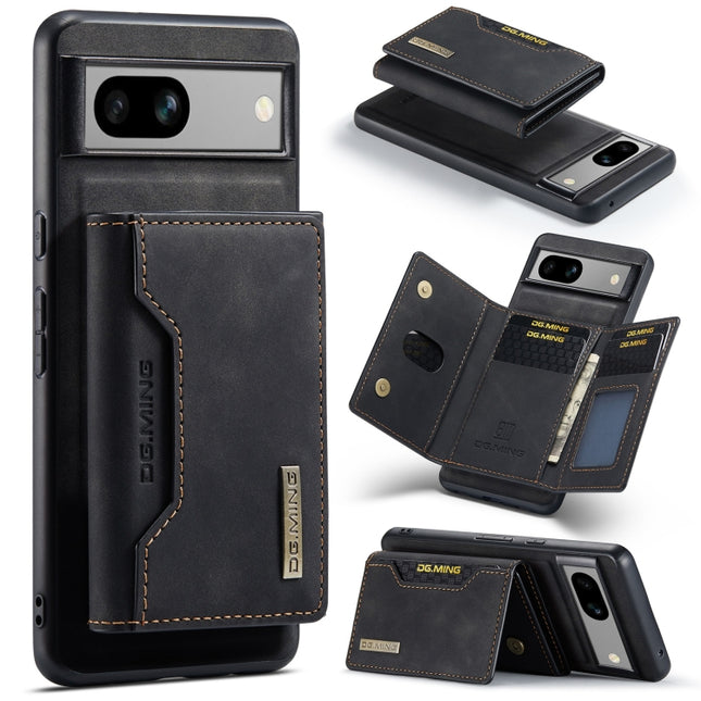 DG.MING M2 Series 3-Fold Multi Card Bag + Magnetic Phone Case, For Google Pixel 8a, For Google Pixel 7a, For Google Pixel 6