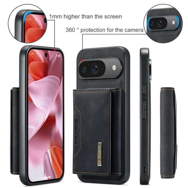 DG.MING M2 Series 3-Fold Multi Card Bag + Magnetic Phone Case, For Google Pixel 9 / 9 Pro, For Google Pixel 8a, For Google Pixel 7a, For Google Pixel 6