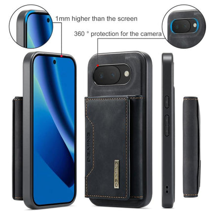 DG.MING M2 Series 3-Fold Multi Card Bag + Magnetic Phone Case, For Google Pixel 10a, For Google Pixel 9a, For Google Pixel 9 Pro XL, For Google Pixel 9 / 9 Pro