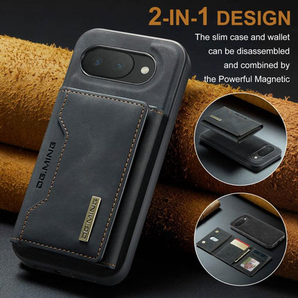 DG.MING M2 Series 3-Fold Multi Card Bag + Magnetic Phone Case, For Google Pixel 10a, For Google Pixel 9a, For Google Pixel 9 Pro XL, For Google Pixel 9 / 9 Pro