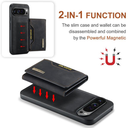 DG.MING M2 Series 3-Fold Multi Card Bag + Magnetic Phone Case, For Google Pixel 10 Pro XL, For Google Pixel 10 / 10 Pro, For Google Pixel 9a, For Google Pixel 9 Pro XL