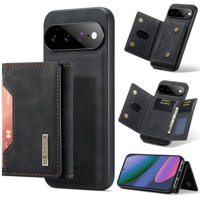 DG.MING M2 Series 3-Fold Multi Card Bag + Magnetic Phone Case, For Google Pixel 11 Pro XL, For Google Pixel 11, For Google Pixel 11 Pro, For Google Pixel 10a