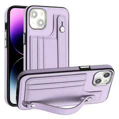 Stoßfeste Leder-Telefonhülle mit Handschlaufe, für iPhone 15 Pro Max, für iPhone 14, für iPhone 14 Plus, für iPhone 15 Pro, für iPhone 15 Plus