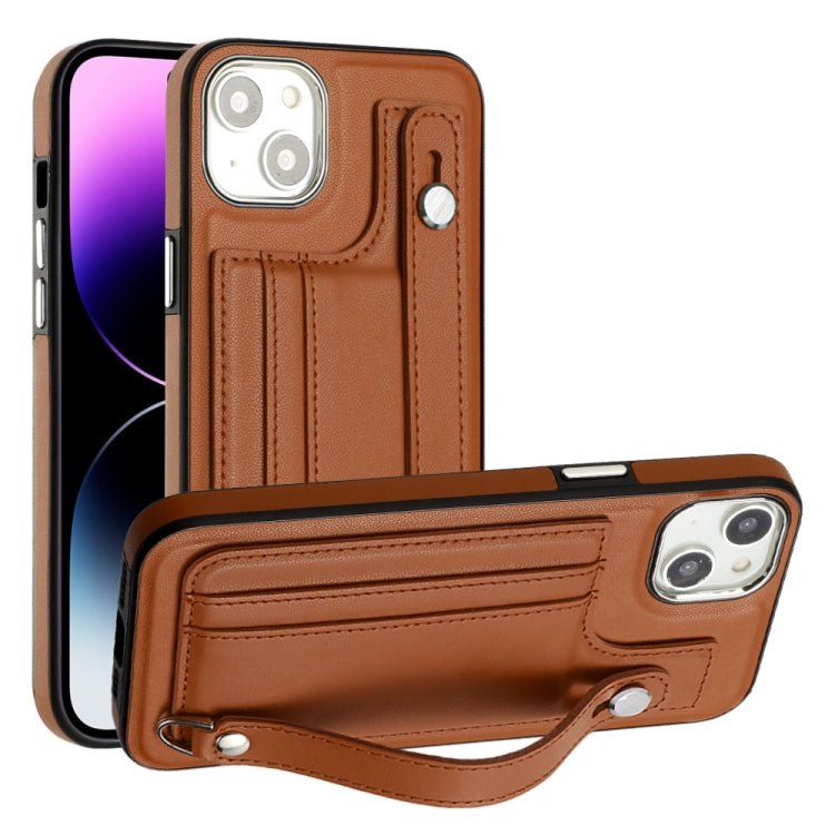 Stoßfeste Leder-Telefonhülle mit Handschlaufe, für iPhone 15 Pro Max, für iPhone 14, für iPhone 14 Plus, für iPhone 15 Pro, für iPhone 15 Plus