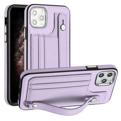 Shockproof Leather Phone Case with Wrist Strap, For iPhone 11 Pro Max, For iPhone XS Max, For iPhone XR, For iPhone X / XS, For iPhone SE 2022/SE 2020/6/7/8