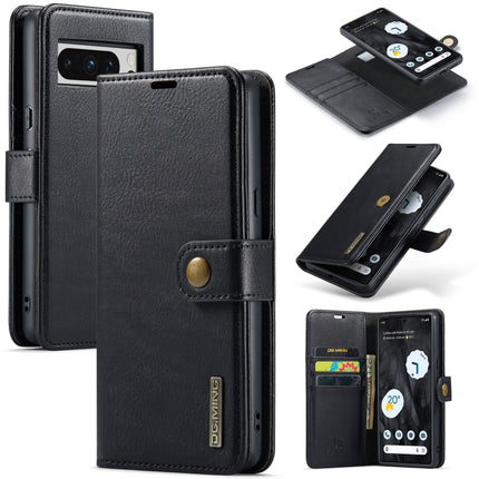 DG.MING Crazy Horse Texture Detachable Magnetic Leather Phone Case, For Google Pixel 10a, For Google Pixel 9a, For Google Pixel 8a, For Google Pixel 8 Pro