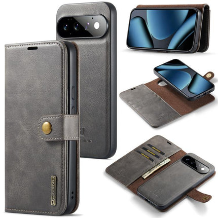 DG.MING Crazy Horse Texture Detachable Magnetic Leather Phone Case, For Google Pixel 11 Pro XL, For Google Pixel 11, For Google Pixel 11 Pro, For Google Pixel 10a