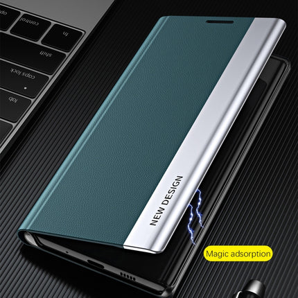 Side Side Electroplated Magnetic Leather Phone Case, For Xiaomi Poco F5 Pro, For Xiaomi Poco F5