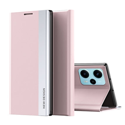 Side Side Electroplated Magnetic Leather Phone Case, For Xiaomi Poco F5 Pro, For Xiaomi Poco F5