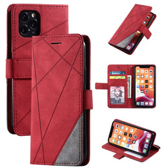 Skin Feel Splicing Horizontal Flip Leather Case with Holder & Card Slots & Wallet & Photo Frame, For iPhone 11 Pro Max, For iPhone SE 2022 / SE 2020 / 8 / 7, For Xiaomi Redmi Note 8, For Xiaomi Redmi Note 8 Pro, For Xiaomi Redmi 8A, For Xiaomi Redmi 7