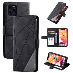 Skin Feel Splicing Horizontal Flip Leather Case with Holder & Card Slots & Wallet & Photo Frame, For iPhone 11 Pro Max, For iPhone SE 2022 / SE 2020 / 8 / 7, For Xiaomi Redmi Note 8, For Xiaomi Redmi Note 8 Pro, For Xiaomi Redmi 8A, For Xiaomi Redmi 7