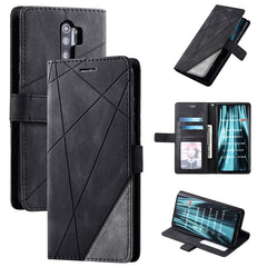 Skin Feel Splicing Horizontal Flip Leather Case with Holder & Card Slots & Wallet & Photo Frame, For iPhone 11 Pro Max, For iPhone SE 2022 / SE 2020 / 8 / 7, For Xiaomi Redmi Note 8, For Xiaomi Redmi Note 8 Pro, For Xiaomi Redmi 8A, For Xiaomi Redmi 7