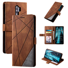 Skin Feel Splicing Horizontal Flip Leather Case with Holder & Card Slots & Wallet & Photo Frame, For iPhone 11 Pro Max, For iPhone SE 2022 / SE 2020 / 8 / 7, For Xiaomi Redmi Note 8, For Xiaomi Redmi Note 8 Pro, For Xiaomi Redmi 8A, For Xiaomi Redmi 7