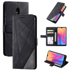 Skin Feel Splicing Horizontal Flip Leather Case with Holder & Card Slots & Wallet & Photo Frame, For iPhone 11 Pro Max, For iPhone SE 2022 / SE 2020 / 8 / 7, For Xiaomi Redmi Note 8, For Xiaomi Redmi Note 8 Pro, For Xiaomi Redmi 8A, For Xiaomi Redmi 7