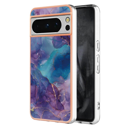 Electroplating Marble Dual-side IMD Phone Case, For Google Pixel 9 Pro XL, For Google Pixel 9 / 9 Pro, For Google Pixel 8a, For Google Pixel 8 Pro