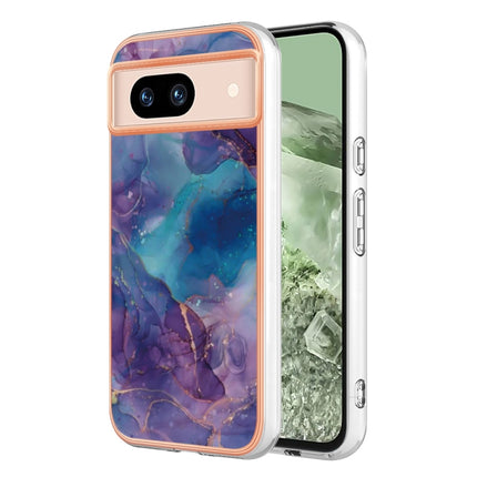 Electroplating Marble Dual-side IMD Phone Case, For Google Pixel 9 Pro XL, For Google Pixel 9 / 9 Pro, For Google Pixel 8a, For Google Pixel 8 Pro