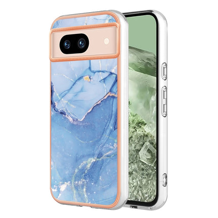 Electroplating Marble Dual-side IMD Phone Case, For Google Pixel 9 Pro XL, For Google Pixel 9 / 9 Pro, For Google Pixel 8a, For Google Pixel 8 Pro