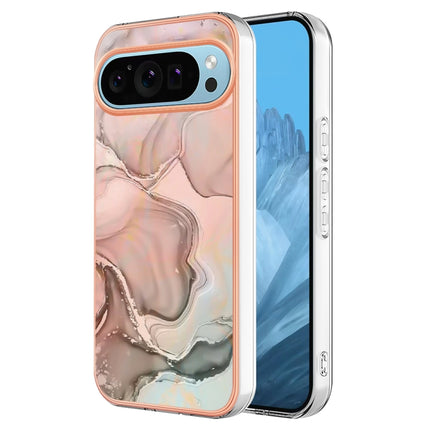 Electroplating Marble Dual-side IMD Phone Case, For Google Pixel 9 Pro XL, For Google Pixel 9 / 9 Pro, For Google Pixel 8a, For Google Pixel 8 Pro