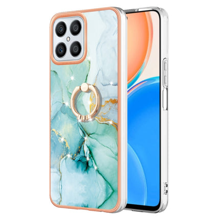 Electroplating Marble IMD TPU Phone Case with Ring Holder