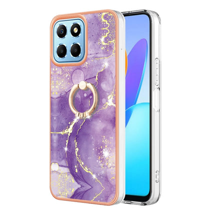Electroplating Marble IMD TPU Phone Case with Ring Holder