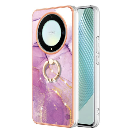 Electroplating Marble IMD TPU Phone Case with Ring Holder