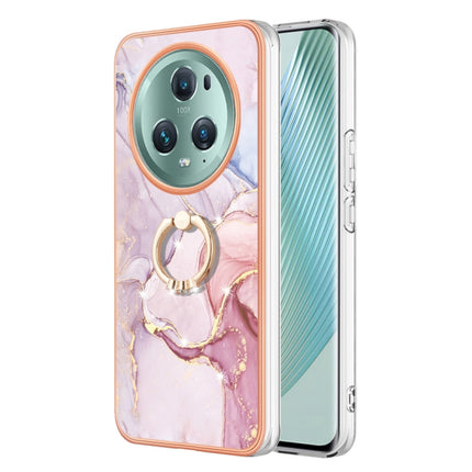 Electroplating Marble IMD TPU Phone Case with Ring Holder