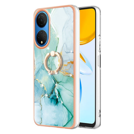 Electroplating Marble IMD TPU Phone Case with Ring Holder