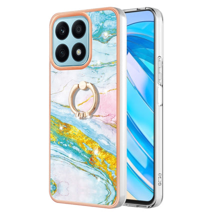 Electroplating Marble IMD TPU Phone Case with Ring Holder