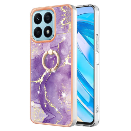 Electroplating Marble IMD TPU Phone Case with Ring Holder
