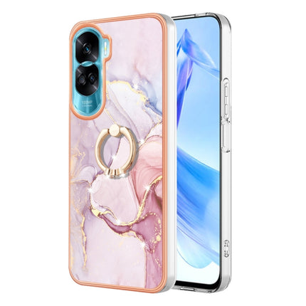 Electroplating Marble IMD TPU Phone Case with Ring Holder