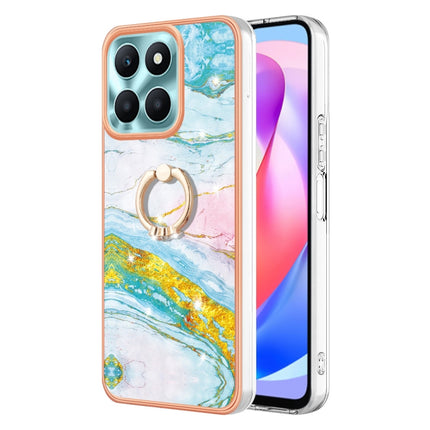 Electroplating Marble IMD TPU Phone Case with Ring Holder
