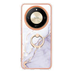 Electroplating Marble IMD TPU Phone Case with Ring Holder