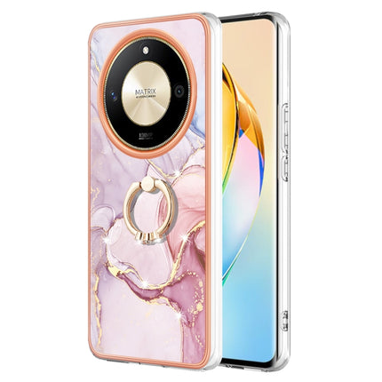 Electroplating Marble IMD TPU Phone Case with Ring Holder