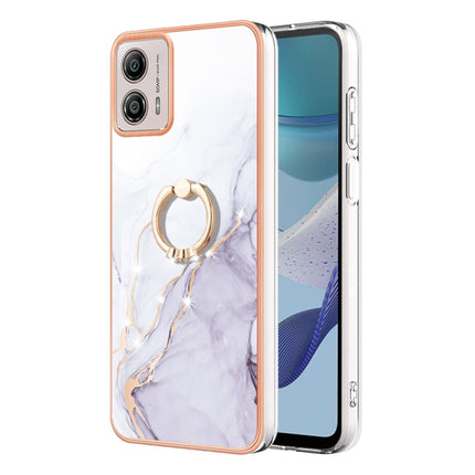 Electroplating Marble IMD TPU Phone Case with Ring Holder