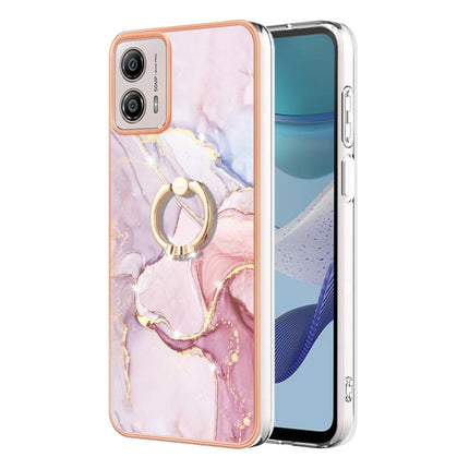 Electroplating Marble IMD TPU Phone Case with Ring Holder