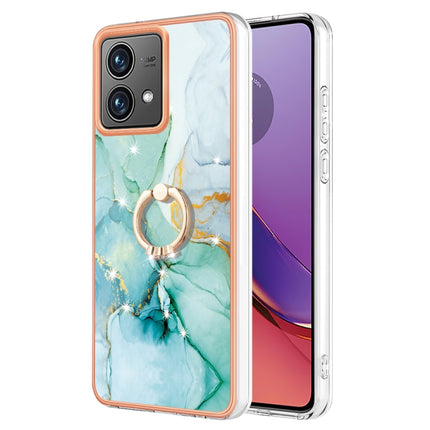 Electroplating Marble IMD TPU Phone Case with Ring Holder