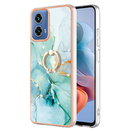 Electroplating Marble IMD TPU Phone Case with Ring Holder