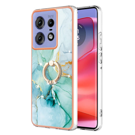 Electroplating Marble IMD TPU Phone Case with Ring Holder