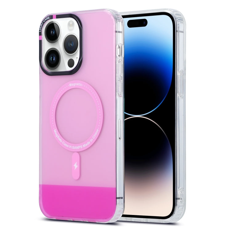 PC + TPU IMD MagSafe Magnetic Phone Case, For iPhone 14 Pro Max, For iPhone 14 Pro, For iPhone 14, For iPhone 13 Pro Max, For iPhone 13 Pro