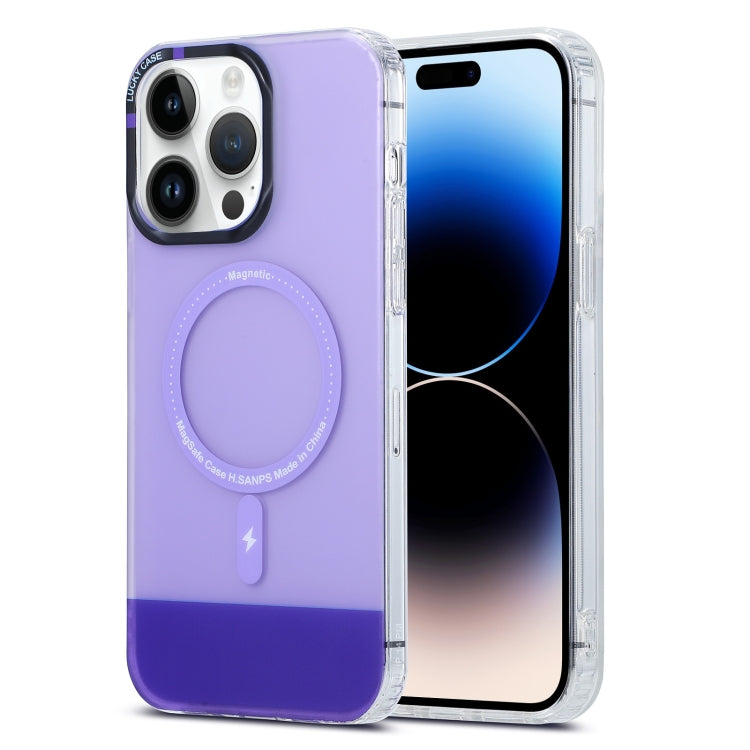 PC + TPU IMD MagSafe Magnetic Phone Case, For iPhone 14 Pro Max, For iPhone 14 Pro, For iPhone 14, For iPhone 13 Pro Max, For iPhone 13 Pro