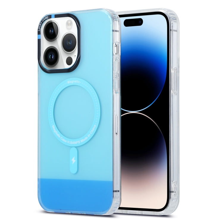 PC + TPU IMD MagSafe Magnetic Phone Case, For iPhone 14 Pro Max, For iPhone 14 Pro, For iPhone 14, For iPhone 13 Pro Max, For iPhone 13 Pro