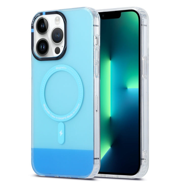 PC + TPU IMD MagSafe Magnetic Phone Case, For iPhone 14 Pro Max, For iPhone 14 Pro, For iPhone 14, For iPhone 13 Pro Max, For iPhone 13 Pro