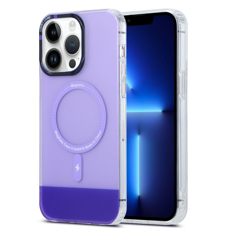 PC + TPU IMD MagSafe Magnetic Phone Case, For iPhone 14 Pro Max, For iPhone 14 Pro, For iPhone 14, For iPhone 13 Pro Max, For iPhone 13 Pro