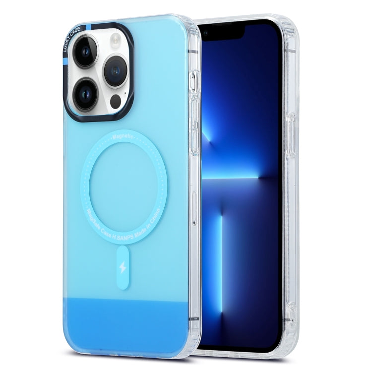 PC + TPU IMD MagSafe Magnetic Phone Case, For iPhone 14 Pro Max, For iPhone 14 Pro, For iPhone 14, For iPhone 13 Pro Max, For iPhone 13 Pro