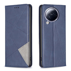 Rhombus Texture Magnetic Leather Phone Case, For Xiaomi Civi 3 5G