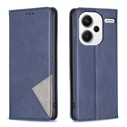 Rhombus Texture Magnetic Leather Phone Case, For Xiaomi Redmi Note 13 Pro+ 5G, For Xiaomi Redmi Note 13 Pro 5G, For Xiaomi 13T / 13T Pro / Redmi K60 Ultra, For Xiaomi Redmi K70 / K70 Pro